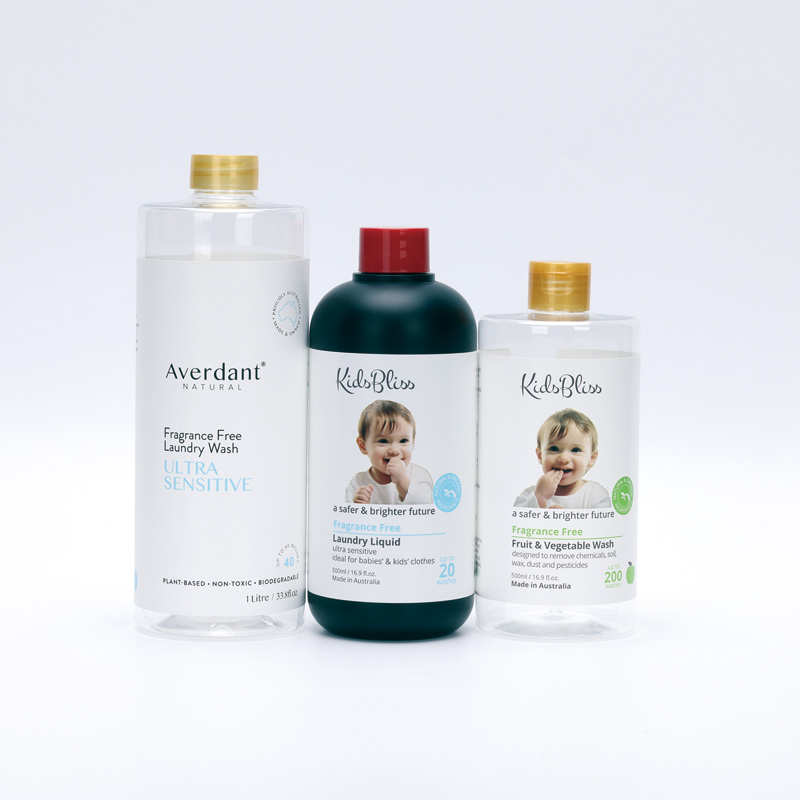 Spot UV Printed Shower Gel Bottle Label