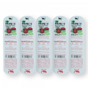 Competitive price Waterproof beverage juice beer drink plastic bottle packaging label synthetic label sticker